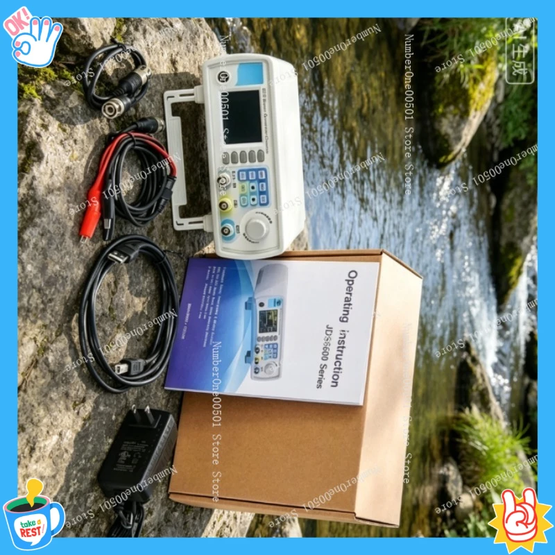 JDS6600 15/30/40/50/60MHz DDS  - огляд і ціна Dual Channel Arbitrary Waveform Function Generator 60Mhz