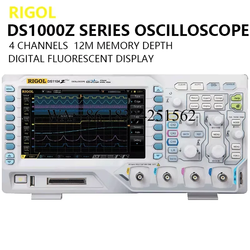 Wmwmnu for Digital Storage Osc - огляд і ціна Digital Storage Oscilloscope 4 Channel 100Mhz